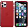 Apple iPhone 11 Pro Leather Case - PRODUCT RED (MWYF2) - зображення 3