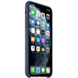 Apple iPhone 11 Pro Max Leather Case - Midnight Blue (MX0G2)