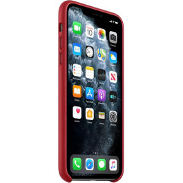   Apple iPhone 11 Pro Max Leather Case - PRODUCT RED (MX0F2)