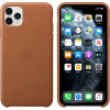 Apple iPhone 11 Pro Max Leather Case - Saddle Brown (MX0D2) - зображення 3