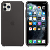 Apple iPhone 11 Pro Max Silicone Case - Black (MX002) - зображення 3