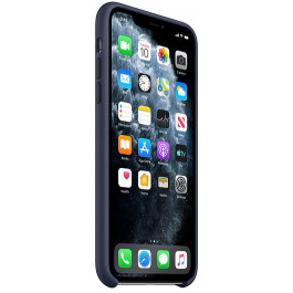   Apple iPhone 11 Pro Max Silicone Case - Midnight Blue (MWYW2)