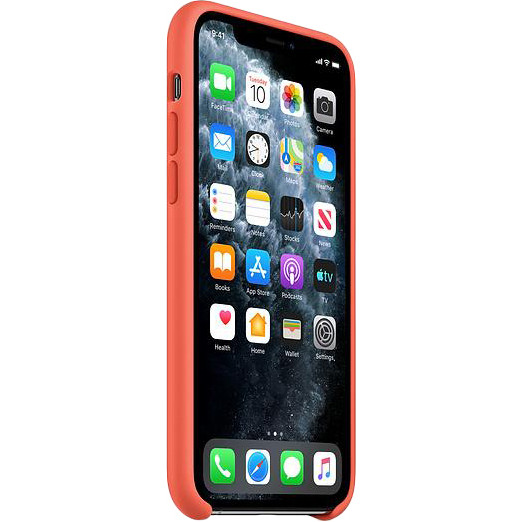 Apple iPhone 11 Pro Silicone Case - Clementine/Orange (MWYQ2) - зображення 1