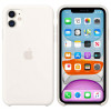 Apple iPhone 11 Silicone Case - White (MWVX2) - зображення 3
