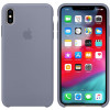 Apple iPhone XS Max Silicone Case - Lavender Gray (MTFH2) - зображення 3