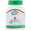 21st Century Vitamin E 180 mg /400 IU/ 110 caps - зображення 1