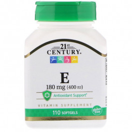 21st Century Vitamin E 180 mg /400 IU/ 110 caps
