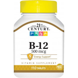 21st Century Vitamin B-12 500 mcg 110 tabs