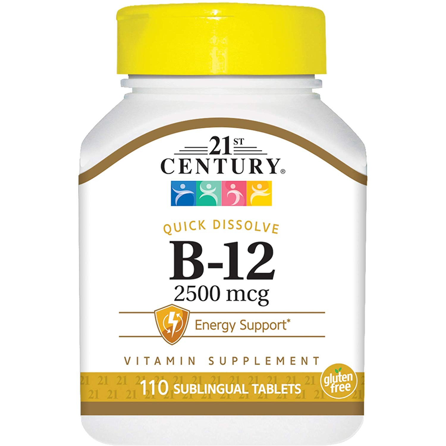 21st Century Vitamin B-12 2500 mcg 110 tabs - зображення 1