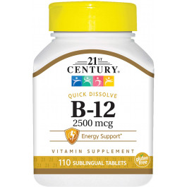 21st Century Vitamin B-12 2500 mcg 110 tabs