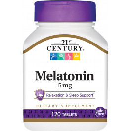 21st Century Melatonin 5 mg 120 tabs