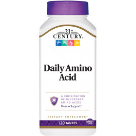   21st Century Daily Amino Acids 120 tabs