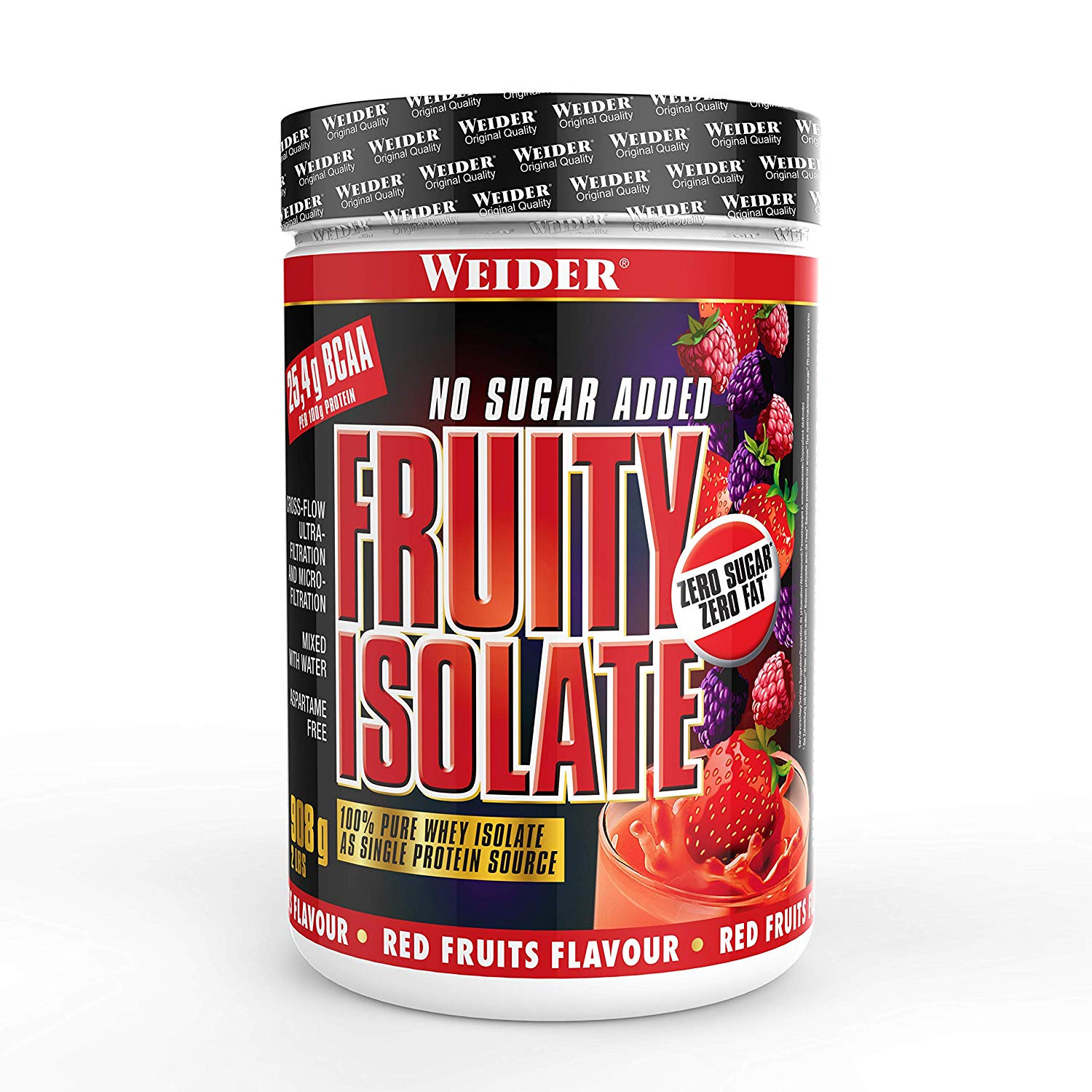 Weider Fruity Isolate 908 g /30 servings/ Red Fruits - зображення 1