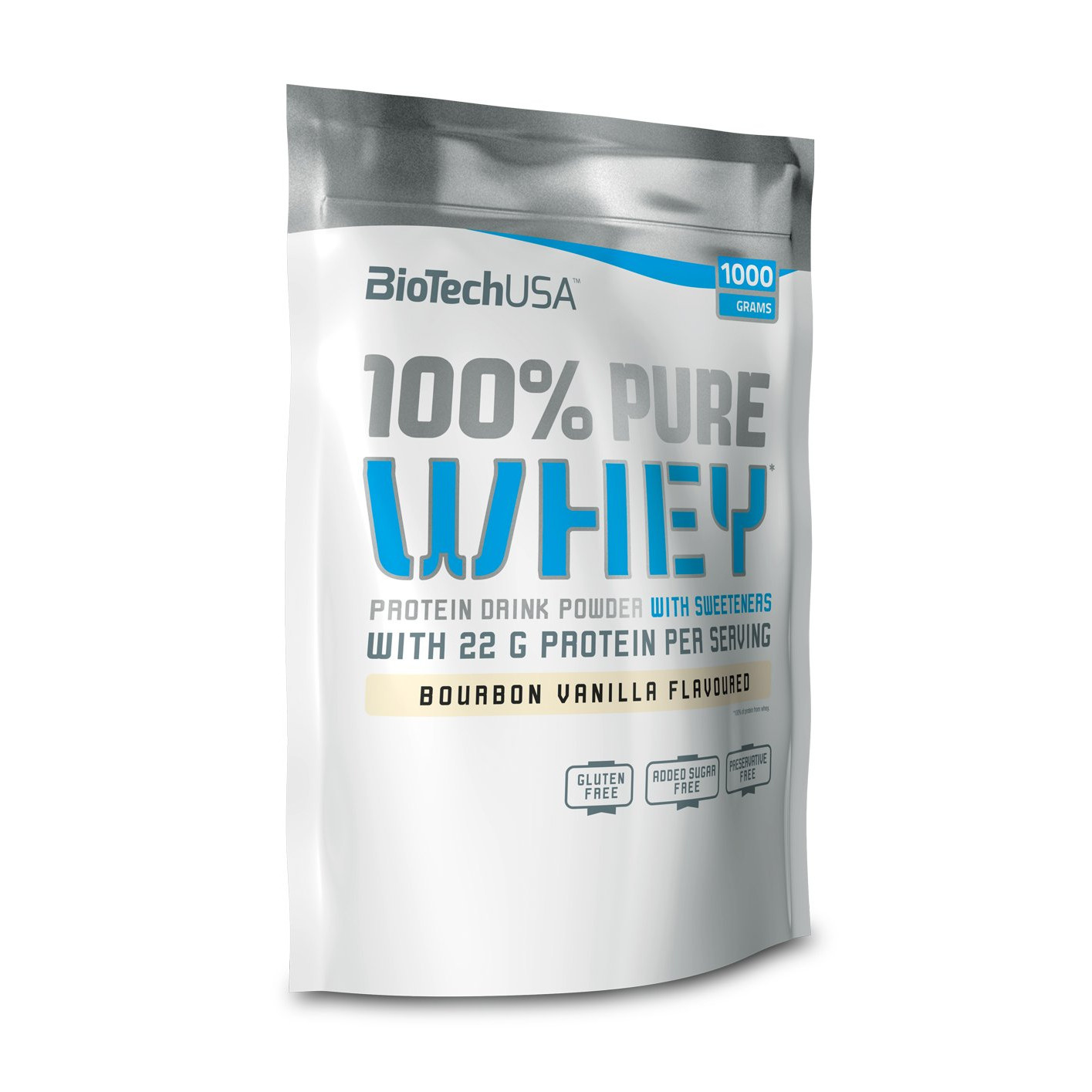 BiotechUSA 100% Pure Whey 1000 g /35 servings/ Salty Caramel - зображення 1