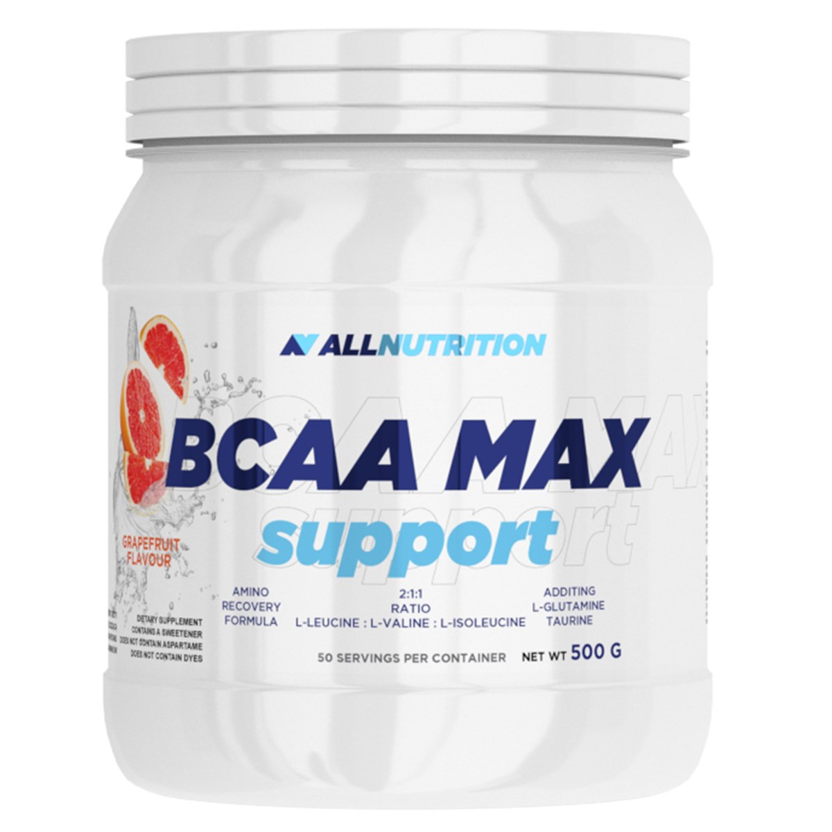 AllNutrition BCAA Max Support 500 g /50 servings/ Grape - зображення 1