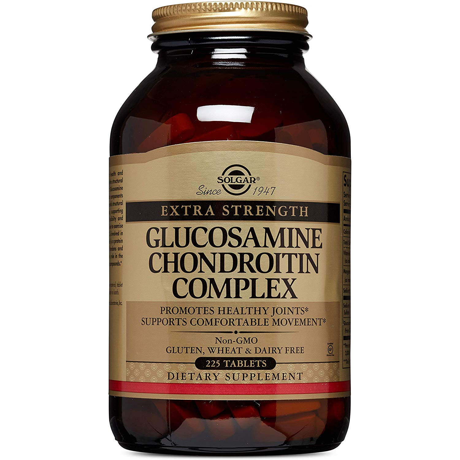 Solgar Extra Strength Glucosamine Chondroitin Complex 225 tabs - зображення 1