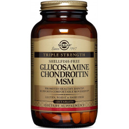   Solgar Triple Strength Glucosamine Chondroitin MSM 120 tabs