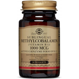 Solgar Methylcobalamin /Vitamin B12/ 1000 mcg 30 tabs