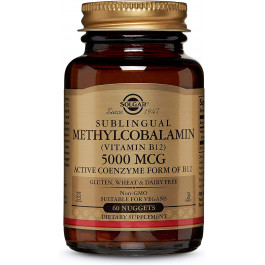 Solgar Methylcobalamin /Vitamin B12/ 5000 mcg 60 tabs