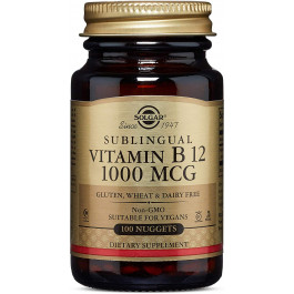   Solgar Vitamin B12 1000 mcg 100 tabs