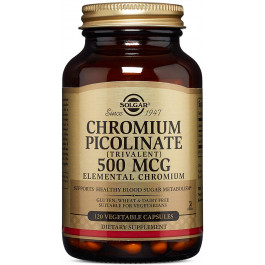   Solgar Chromium Picolinate 500 mcg Vegetable Capsules 120 caps