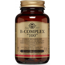   Solgar B-Complex "100" Vegetable Capsules 50 caps