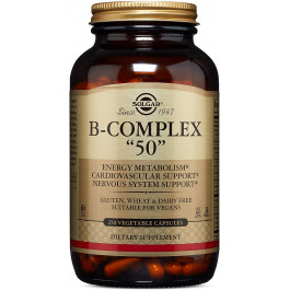   Solgar B-Complex "50" Vegetable Capsules 250 caps