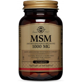 Solgar MSM 1000 mg Tablets 60 tabs