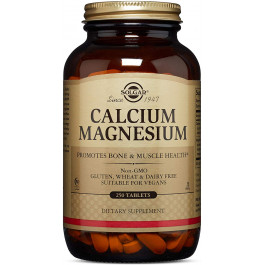 Solgar Calcium Magnesium Tablets 250 tabs