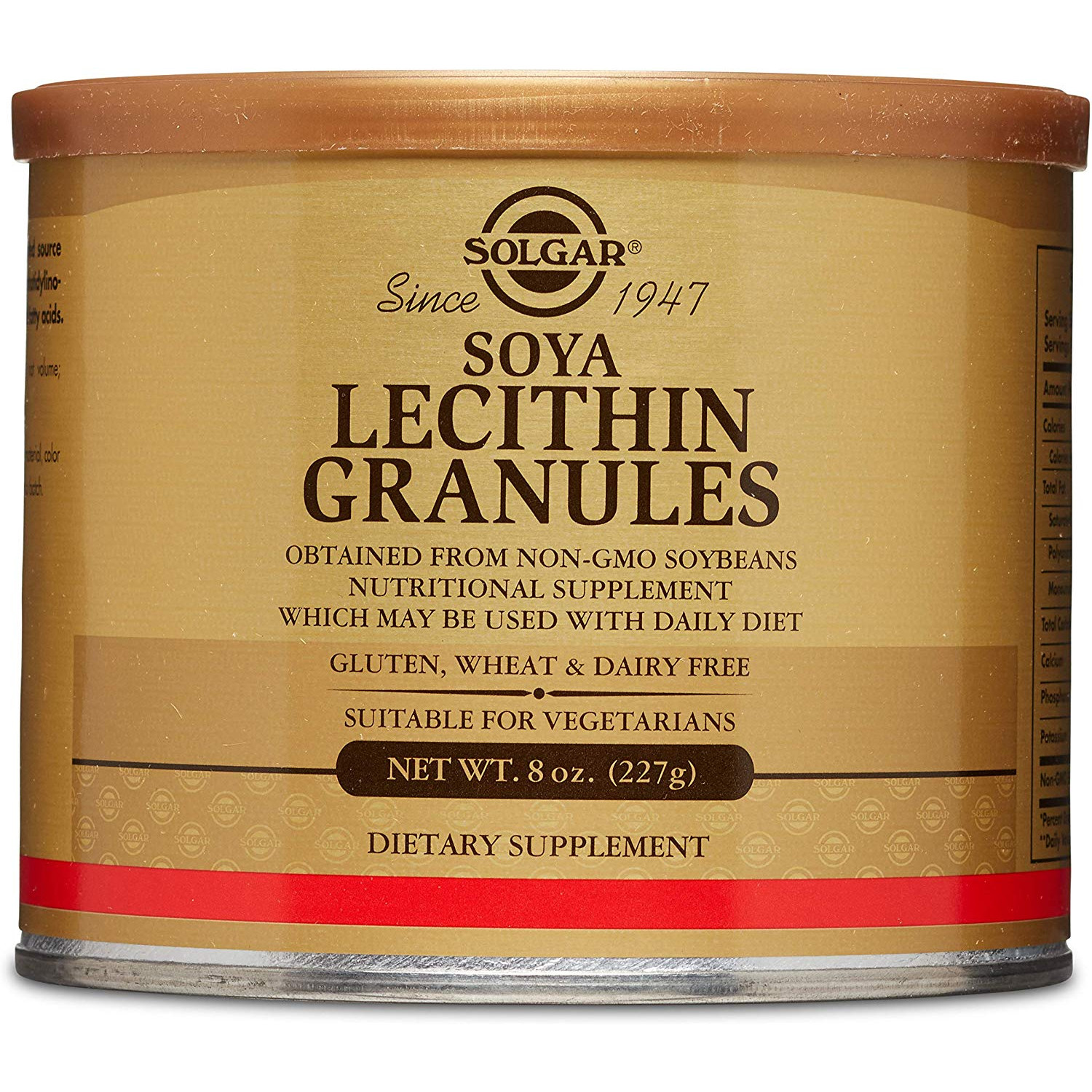 Solgar Lecithin Granules 227 g /30 servings/ Unflavored - зображення 1