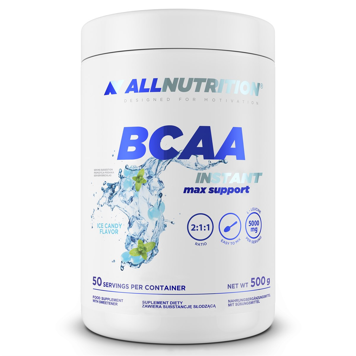 AllNutrition BCAA Max Support Instant 500 g - зображення 1