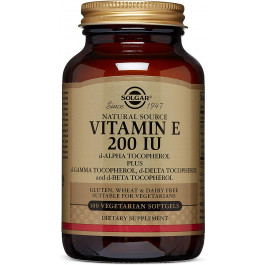   Solgar Vitamin E 200 IU Alpha Softgels 100 caps