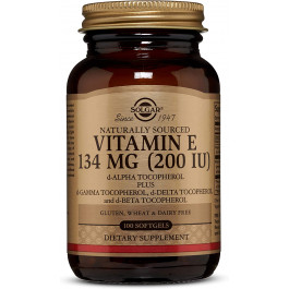Solgar Vitamin E 134 mg /200 IU/ Mixed Softgels 100 caps