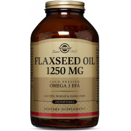 Solgar Flaxseed Oil 1250 mg Softgels 250 caps