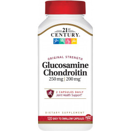 21st Century Glucosamine Chondroitin Original Strength 120 caps /60 servings/