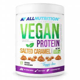 AllNutrition Vegan Protein 500 g /17 servings/ Salted Caramel