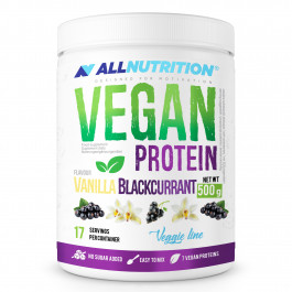 AllNutrition Vegan Protein 500 g /17 servings/ Vanilla Blackcurrant