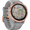 Garmin Fenix 6S Rose Gold-tone with Powder Gray Band (010-02159-21/20) - зображення 3