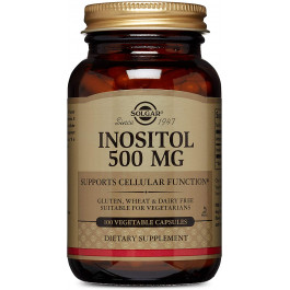   Solgar Inositol 500 mg Vegetable Capsules 100 caps