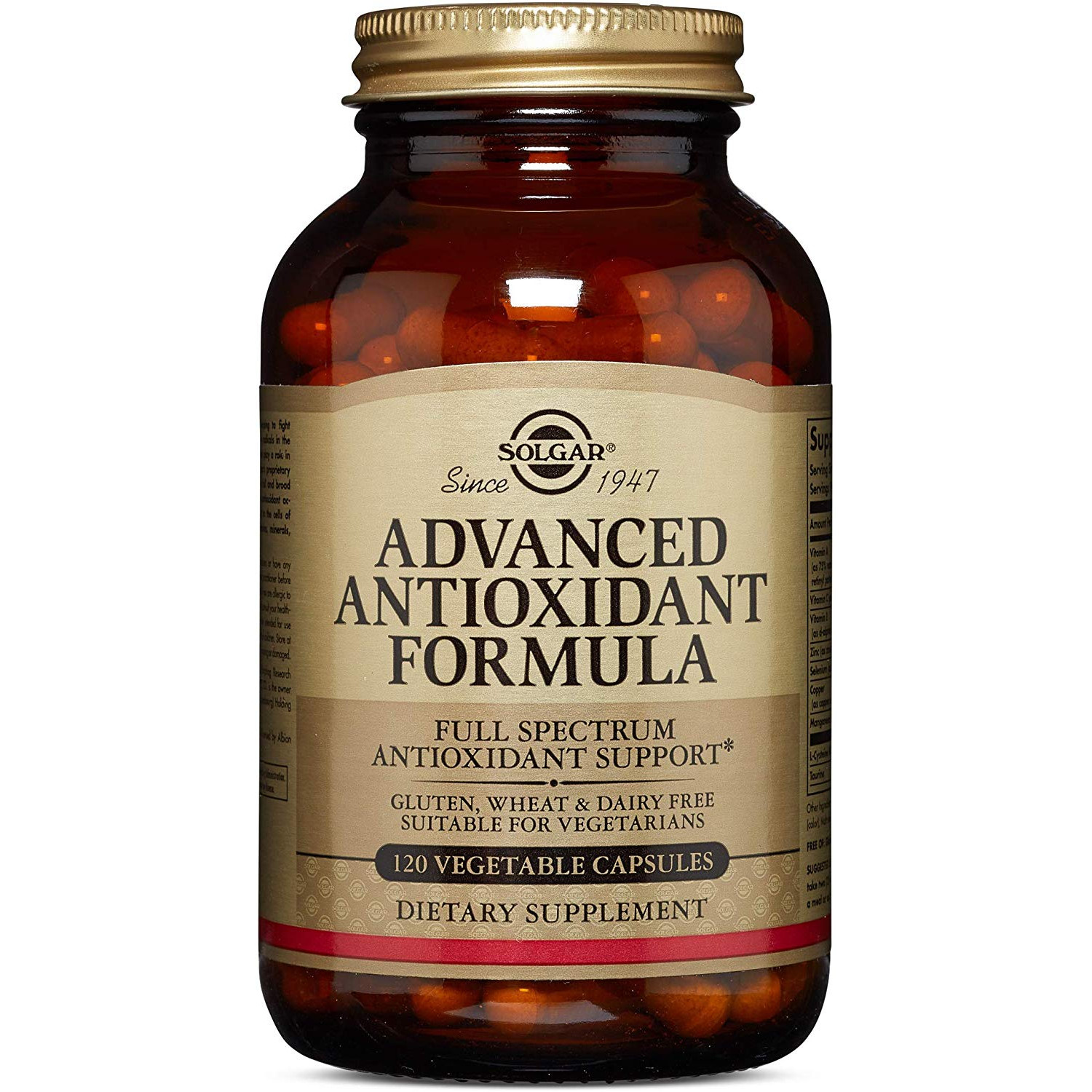 Solgar Advanced Antioxidant Formula Vegetable Capsules 120 caps - зображення 1
