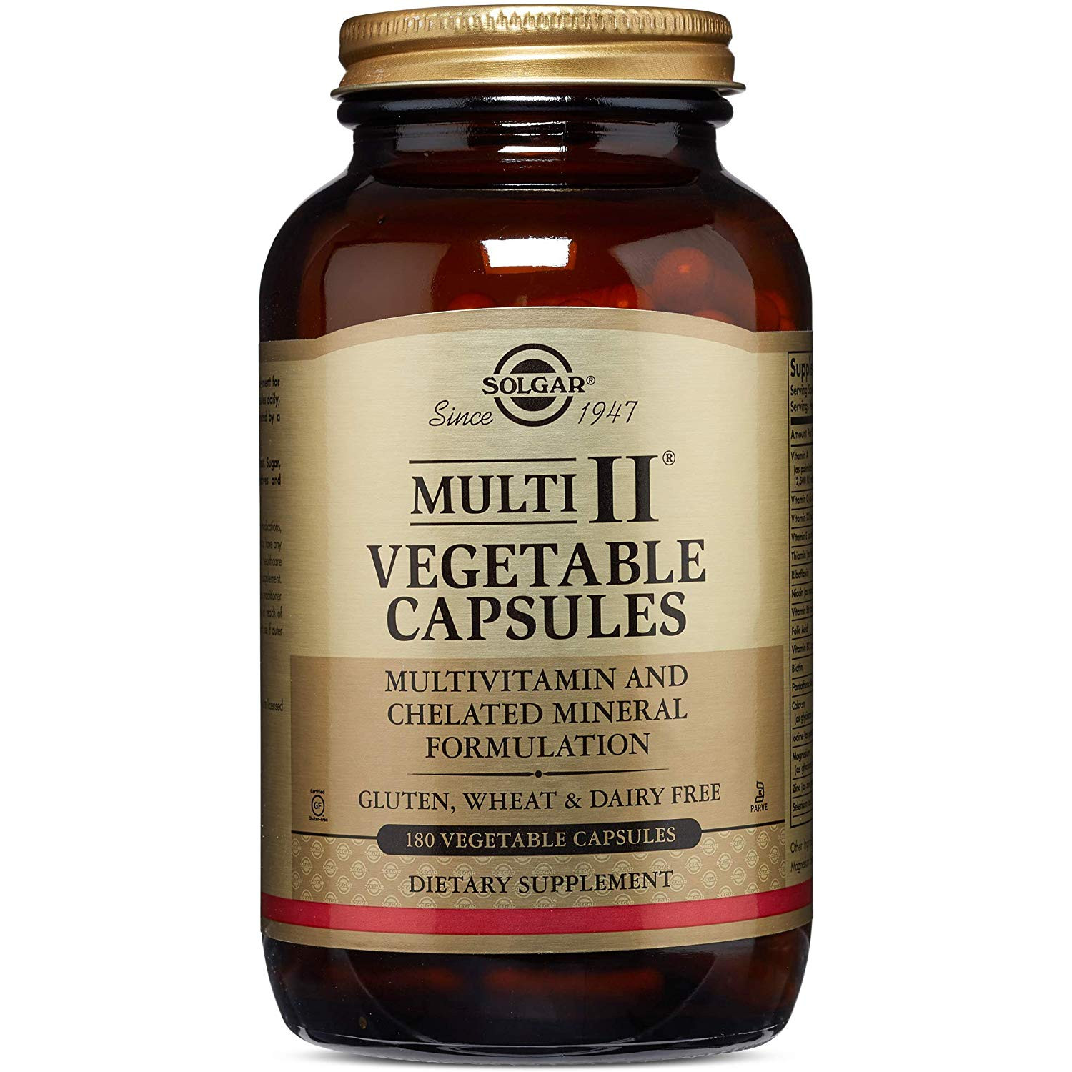 Solgar Multi II Vegetable Capsules 180 caps - зображення 1