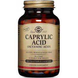 Solgar Caprylic Acid Vegetable Capsules 100 caps