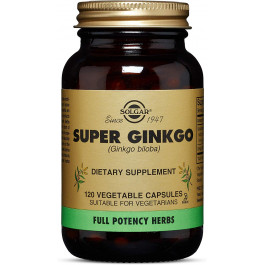   Solgar Super Ginkgo Vegetable Capsules 120 caps