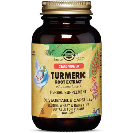 Solgar Turmeric Root Extract Vegetable Capsules 60 caps