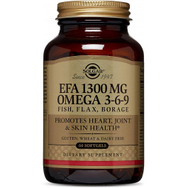 Solgar EFA 1300 mg Omega 3-6-9 Softgels 60 caps