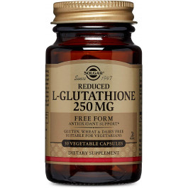 Solgar Reduced L-Glutathione 250 mg Vegetable Capsules 30 caps