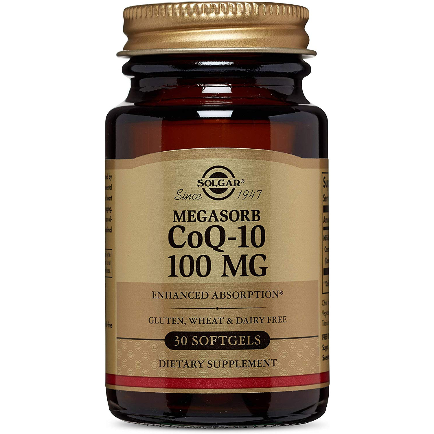 Solgar Megasorb CoQ-10 100 mg Softgels 30 caps - зображення 1