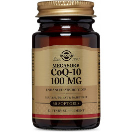 Solgar Megasorb CoQ-10 100 mg Softgels 30 caps