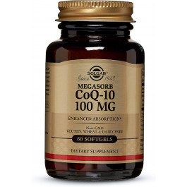 Solgar Megasorb CoQ-10 100 mg Softgels 60 caps