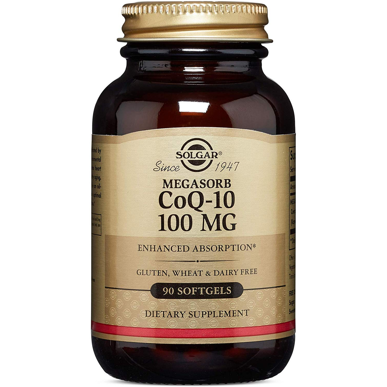 Solgar Megasorb CoQ-10 100 mg Softgels 90 caps - зображення 1